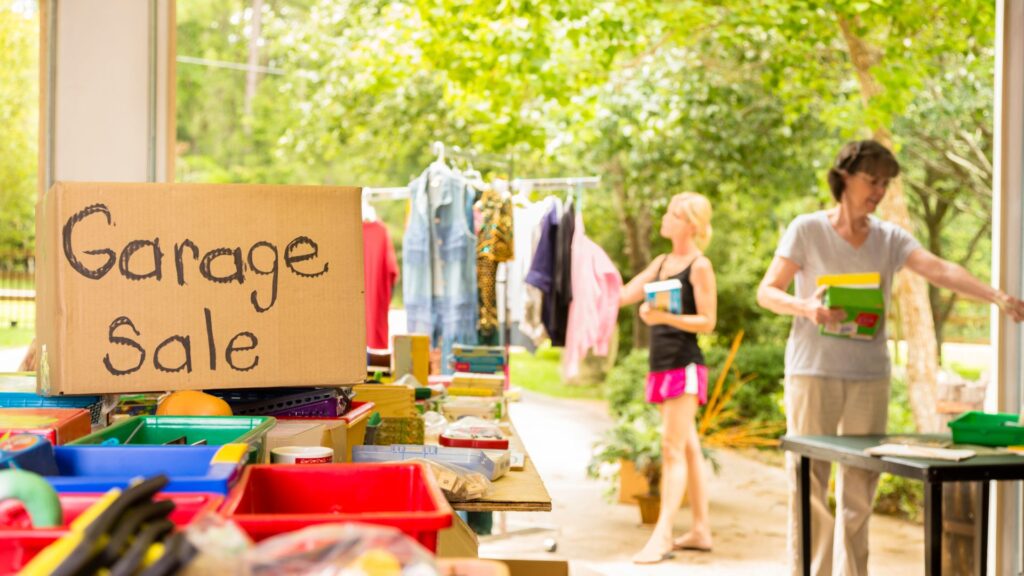garage sale